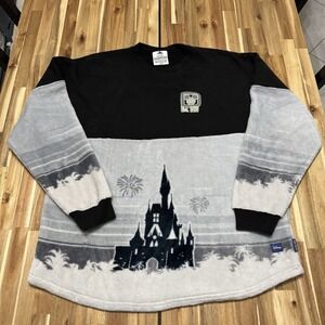 Walt Disney World Castle Spirit Jersey Adult 2XL Cinderalla Sherpa Fleece